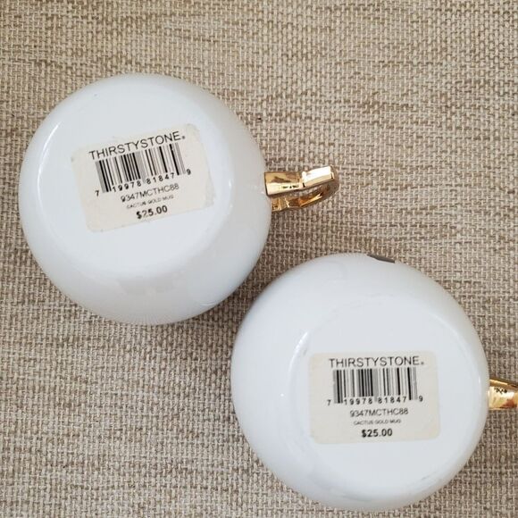 Thirstystone Cactus Moscow Mule Mug Set of 2 - Picture 7 of 8